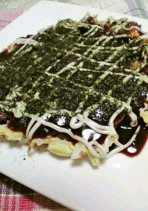 超簡単♪ぱぱっと納豆お好み焼き-レシピのメイン写真