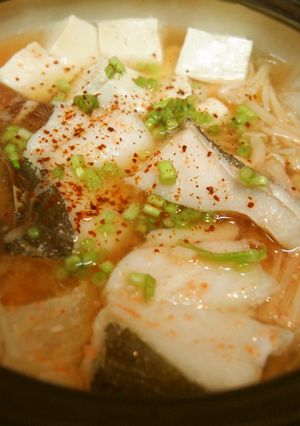 簡単スピード小鍋★鱈と豆腐の明太チゲ-レシピのメイン写真