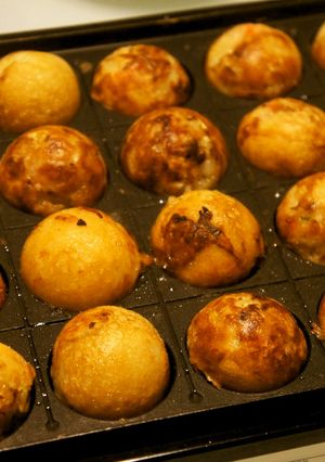 我が家の♪小麦粉でたこ焼き(♡˙︶˙♡)-レシピのメイン写真