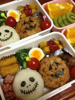 キャラ弁★ハロウィン-レシピのメイン写真