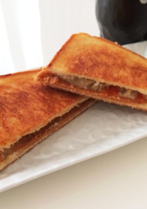 肉じゃがリメイク♡ホットサンド♬-レシピのメイン写真