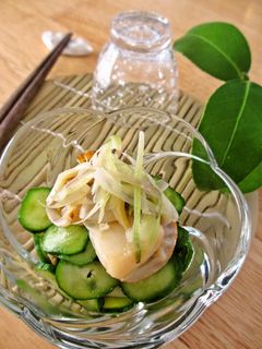 帆立ときゅうりの酢のもの…-レシピのメイン写真