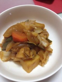 野菜たっぷり味噌マヨ炒め-レシピのメイン写真