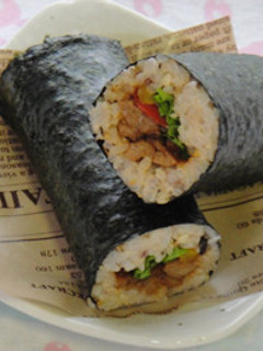コチュジャン炒め太巻き-レシピのメイン写真