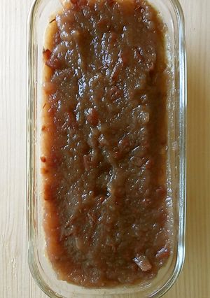 レンジだけで簡単!おからと小豆のケーキ-レシピのメイン写真