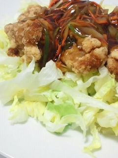 甘酢あんかけ~唐揚げ-レシピのメイン写真