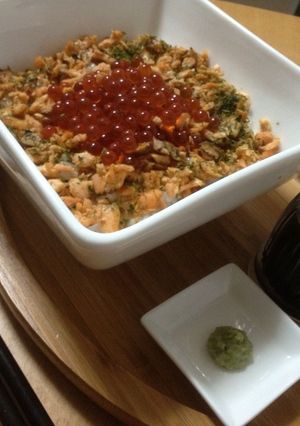 ～意外と簡単～バター醤油の海鮮 親子丼-レシピのメイン写真