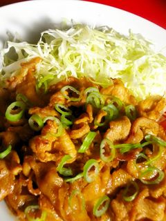 豚バラ肉のピリ辛炒め-レシピのメイン写真
