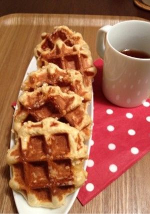 ベルギーワッフル-レシピのメイン写真