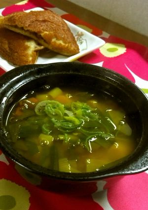 薬膳レシピ「食べるカロカロスープ」-レシピのメイン写真