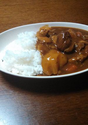 圧力鍋ですじ肉カレー-レシピのメイン写真