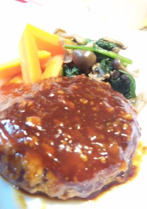 簡単！豆腐deかさましバーグ-レシピのメイン写真