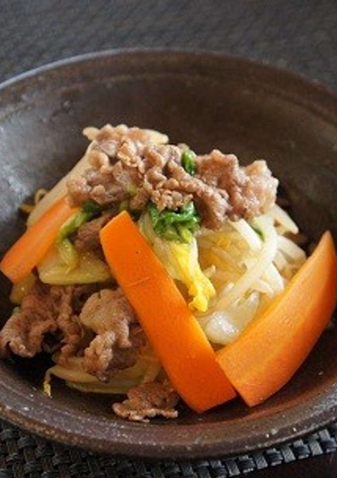 もやしと白菜＆豚肉炒め-レシピのメイン写真