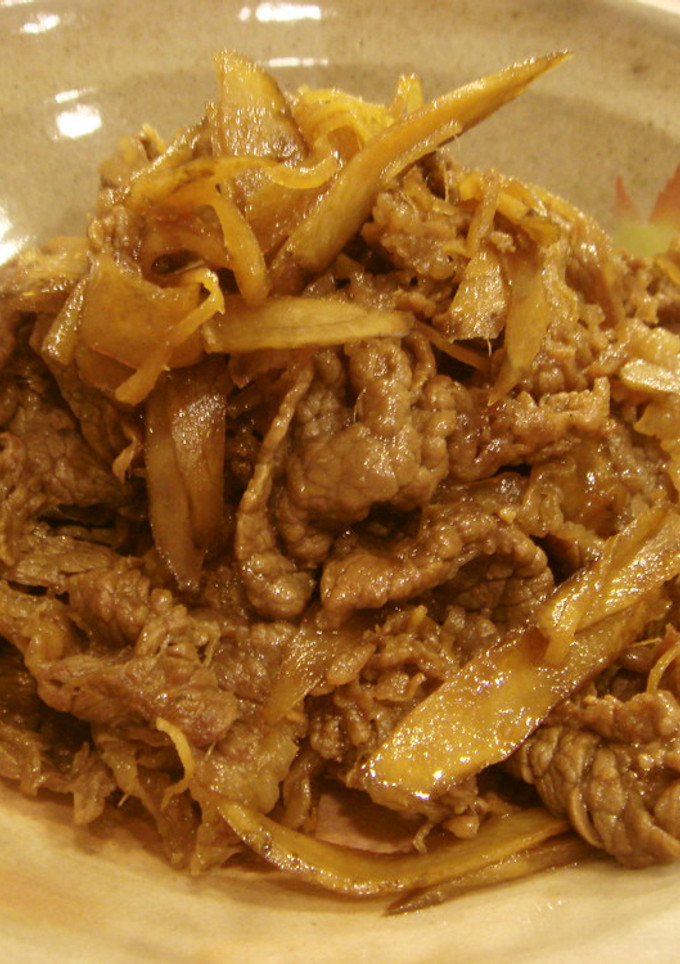 牛肉とごぼうのしぐれ煮-レシピのメイン写真