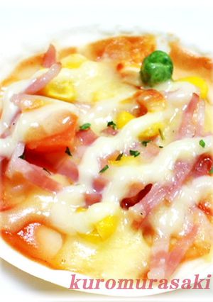 餃子の皮で簡単ミニピザ-レシピのメイン写真