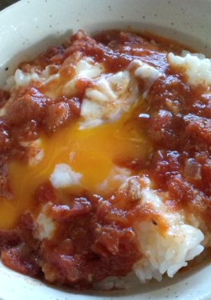 残ったミートソースで簡単なお昼ご飯-レシピのメイン写真