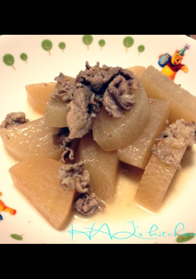 簡単☆豚肉と大根の煮物-レシピのメイン写真