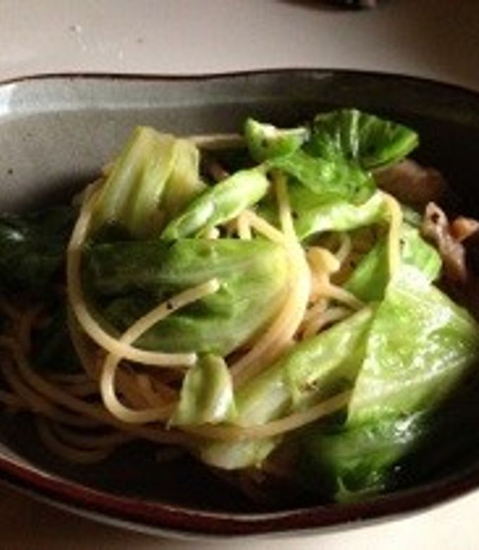 キャベツと鶏のパスタ by su_mmy 【クックパッド】 簡単おいしい