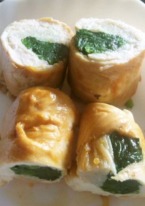 ささ身の野菜巻き　お弁当にも-レシピのメイン写真