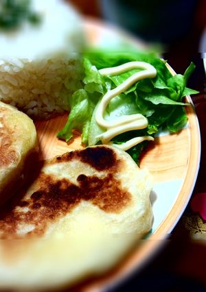 HBでジャガイモチーズ入り簡単ナン-レシピのメイン写真