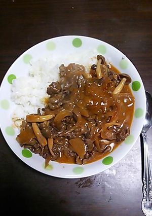ビーフストロガノフ風-レシピのメイン写真