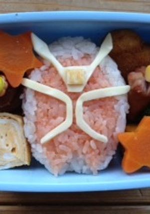 仮面ライダー　ウィザード　キャラ弁-レシピのメイン写真