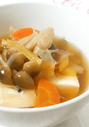 ❤ぽっかぽか～豆腐のしょうがあん❤-レシピのメイン写真
