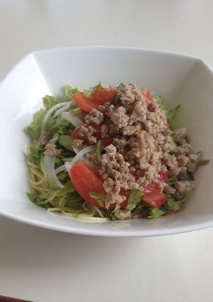 そぼろのラーメンサラダ-レシピのメイン写真
