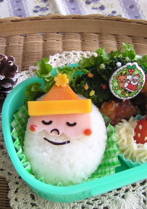 サンタさんのキャラ弁♪-レシピのメイン写真