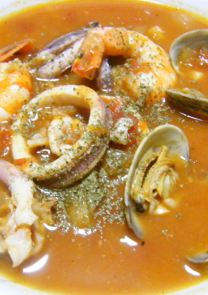 コクと旨味の魚介たっぷり！ブイヤベース-レシピのメイン写真