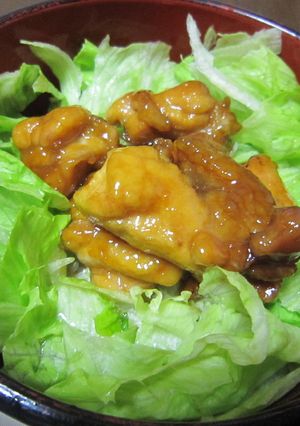 照り焼きチキン丼-レシピのメイン写真