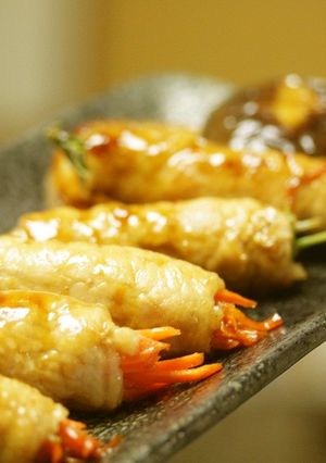 野菜2種～ポン酢で豚肉ロール～弁当-レシピのメイン写真