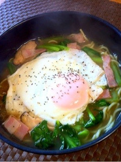 麺の力de月見野菜ラーメン-レシピのメイン写真