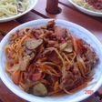 茄子ナポリタン