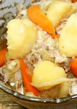簡単！煮るだけ～豚肉じゃが-レシピのメイン写真