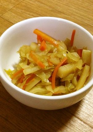 副菜に☆ジャガイモとキャベツの炒め煮-レシピのメイン写真