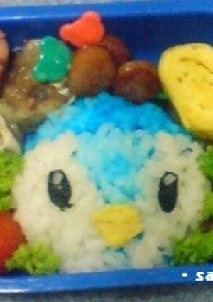 キャラ弁♪ポケモン★ポッチャマ♥弁当-レシピのメイン写真