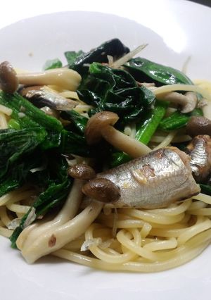飲みに合うオイルサーディン入りパスタ-レシピのメイン写真