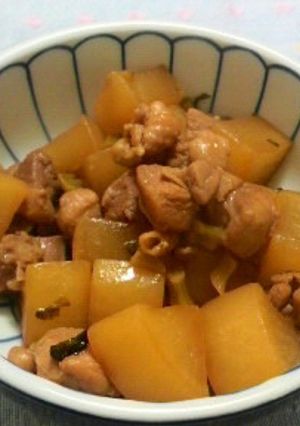 鶏モモ肉と大根のバターしょうゆ煮-レシピのメイン写真