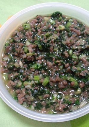 もう一杯!!大根葉の肉味噌-レシピのメイン写真