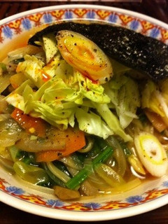 野菜たっぷりラーメン(^-^)/-レシピのメイン写真