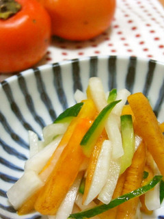 かきと大根の酢の物♪-レシピのメイン写真