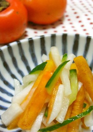 かきと大根の酢の物♪-レシピのメイン写真