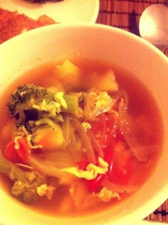 easy!10分でバランス野菜スープ-レシピのメイン写真