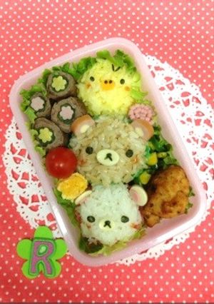超簡単☆リラックマ ＊キャラ弁＊-レシピのメイン写真