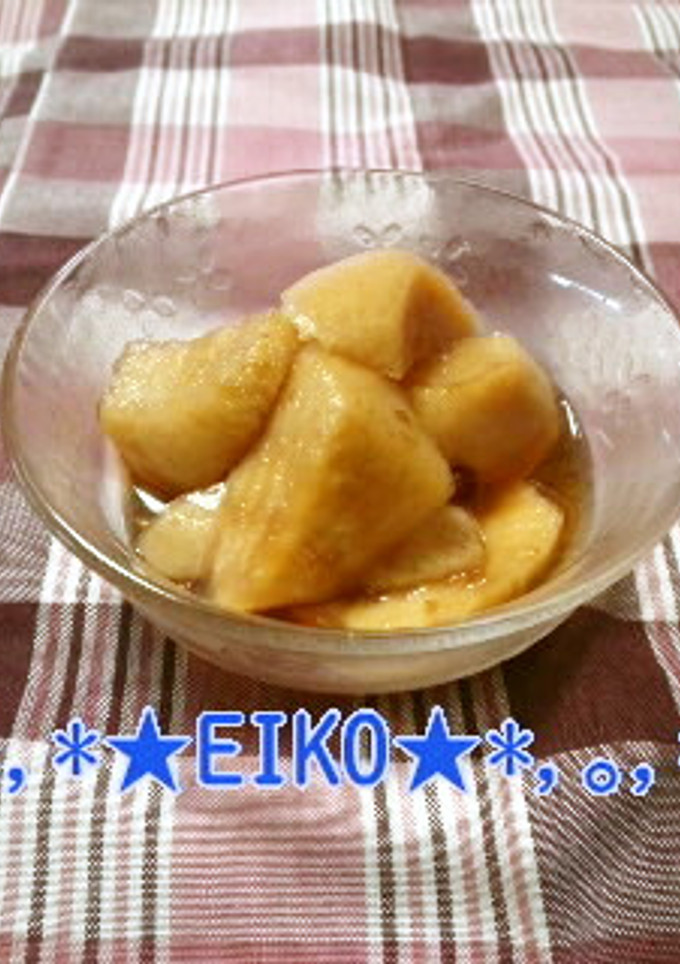 大根の甘辛しょうゆ漬け☆彡-レシピのメイン写真