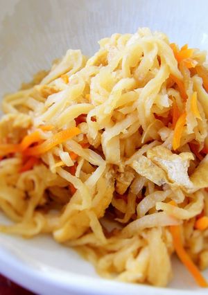 切干大根の煮しめ（あっさり味）-レシピのメイン写真