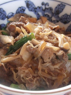 きのこ牛丼-レシピのメイン写真