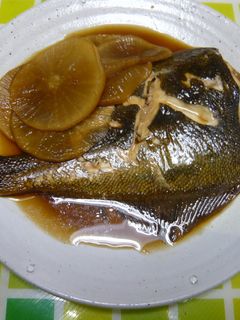 大根が美味しいカレイの煮つけ-レシピのメイン写真