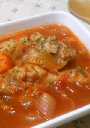 チキントマトス～プ（*´▽`*) ♥-レシピのメイン写真